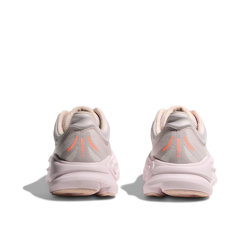 Hoka Bondi 9 Lilac Cream Tangerine Glow Women's Running Shoes 1162012-LRMT