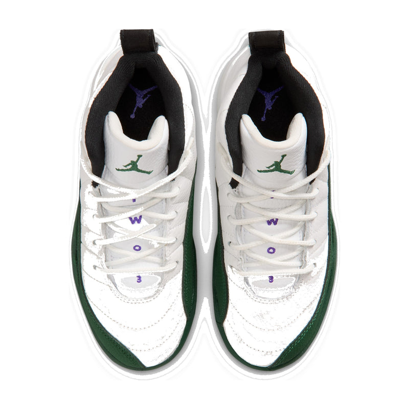Jordan 12 Retro Bucks Little Kids' PS Sneakers 151186-103