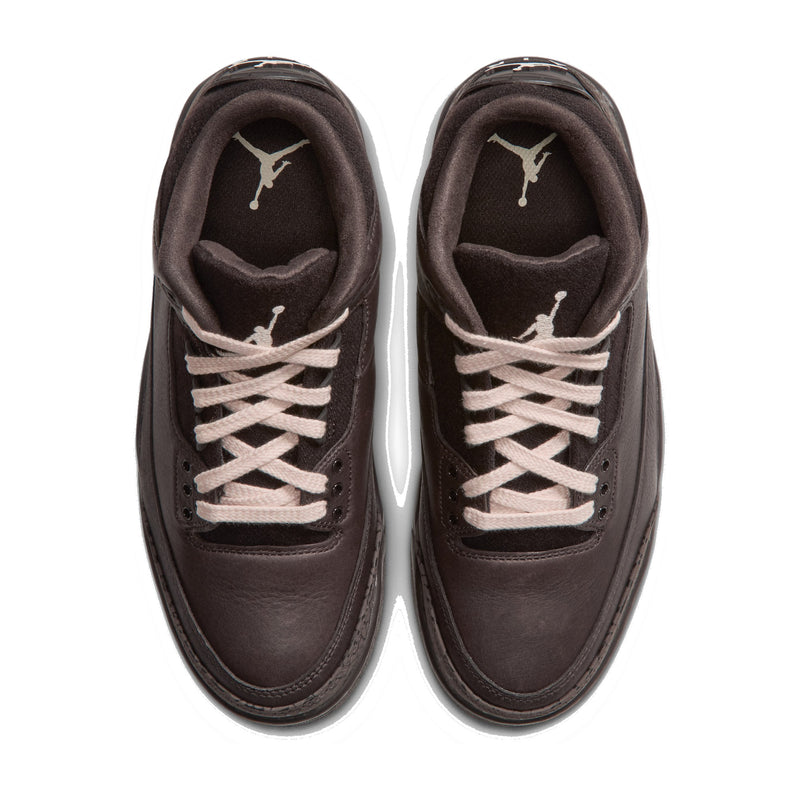 Jordan 3 Retro Velvet Brown/Pearl White Women's Sneakers CK9246-200