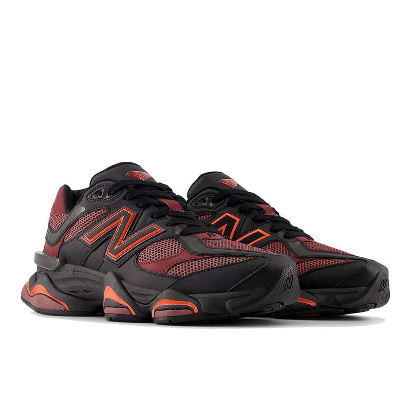 New Balance 9060 Black True Red Men's Sneakers U9060BLA
