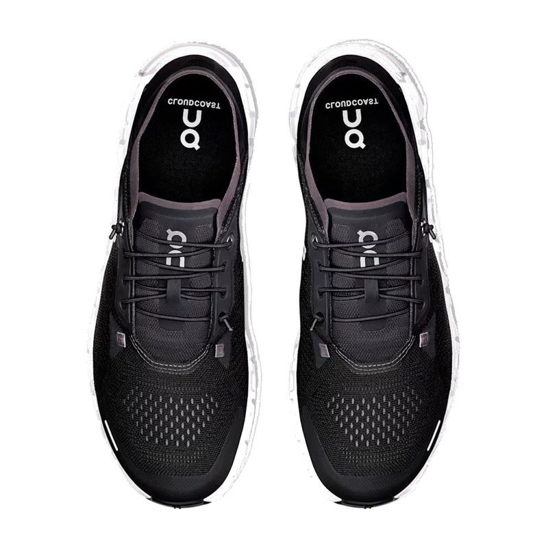 On Cloud 6 Coast Black/White Men's Running Shoes 3MF10030299