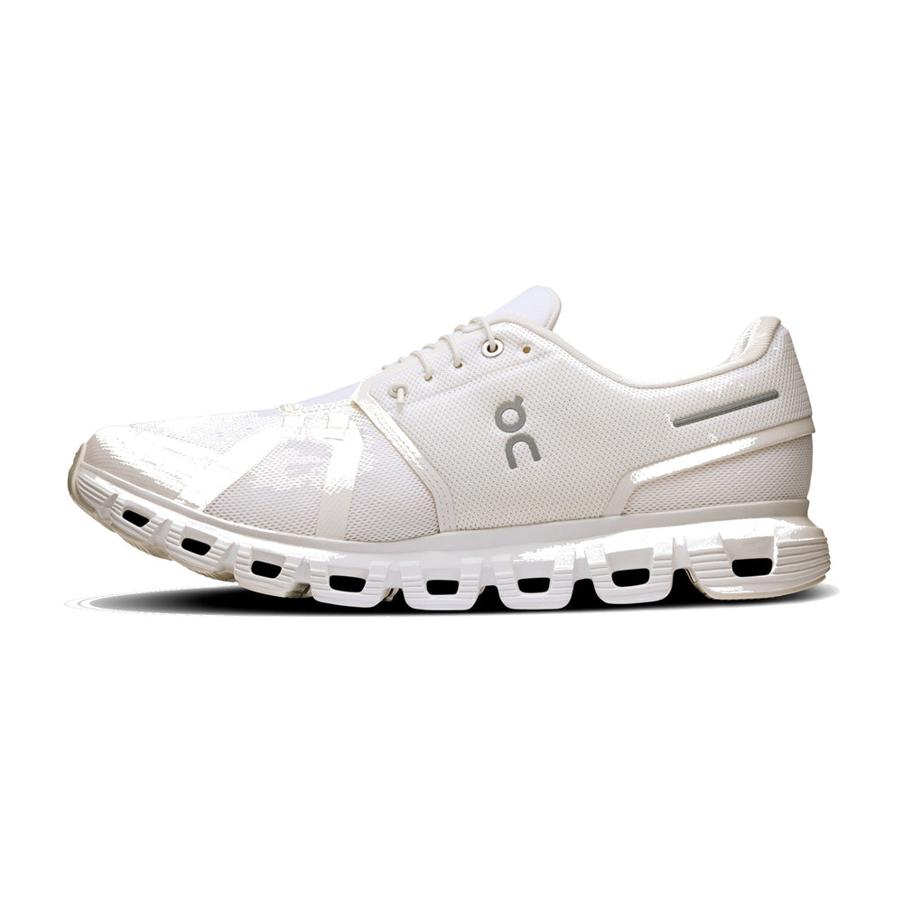 On Cloud 6 Wide White Men's Running Shoes 3MG10431200
