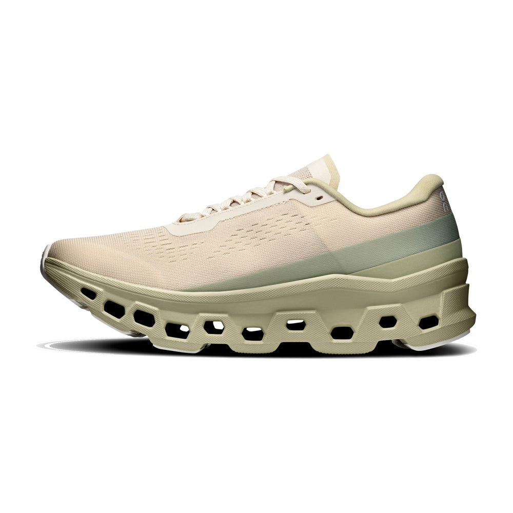 On Cloudmonster 1 Grain/Haze Women's Running Shoes 3WF30485354
