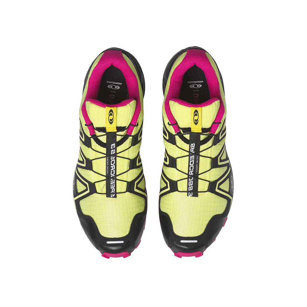Salomon Men's Speedcross 3 Sun Lime Black Pink Yarrow L49147800