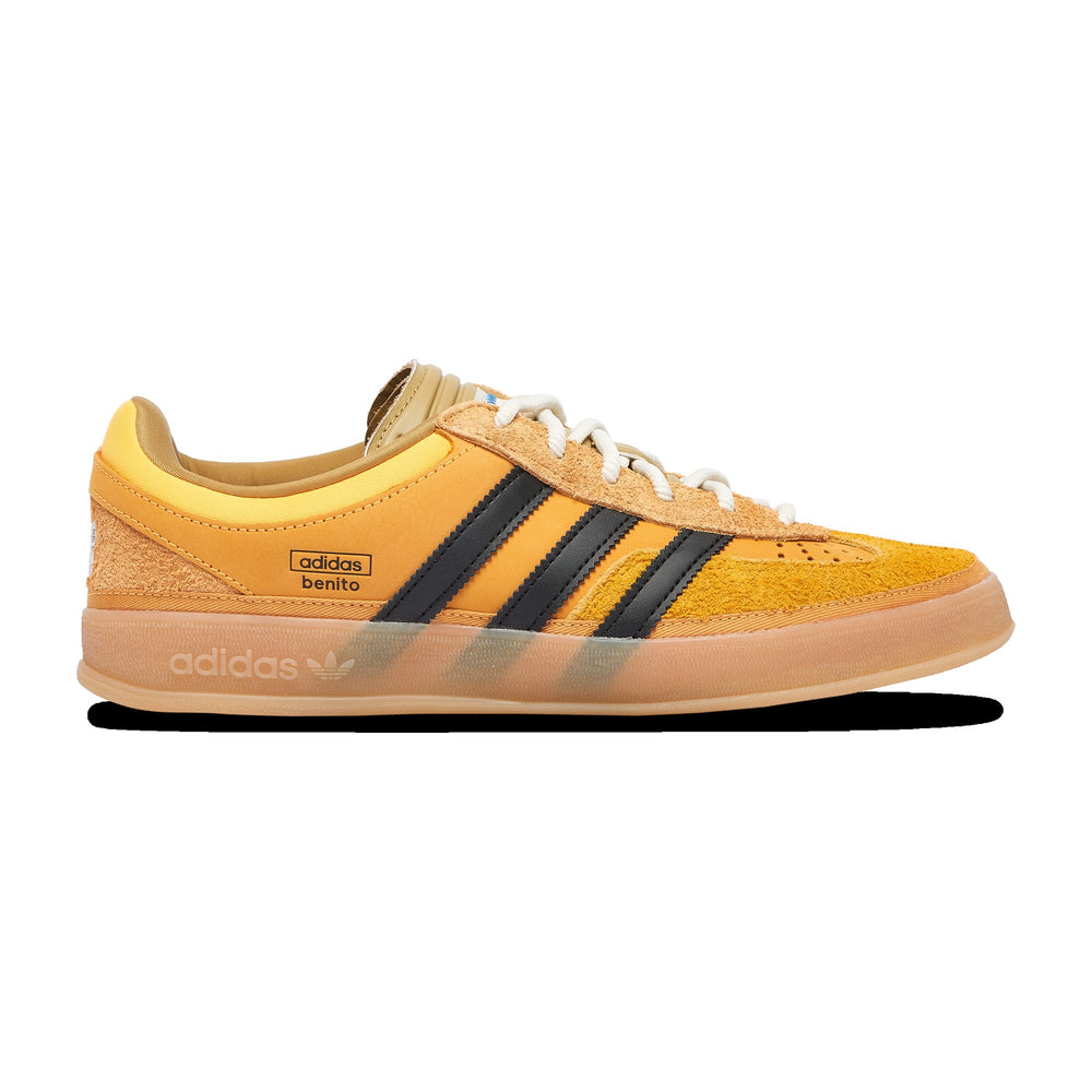adidas Bad Bunny x Gazelle Indoor Solar Gold/Core Black Men's Sneakers KI2592
