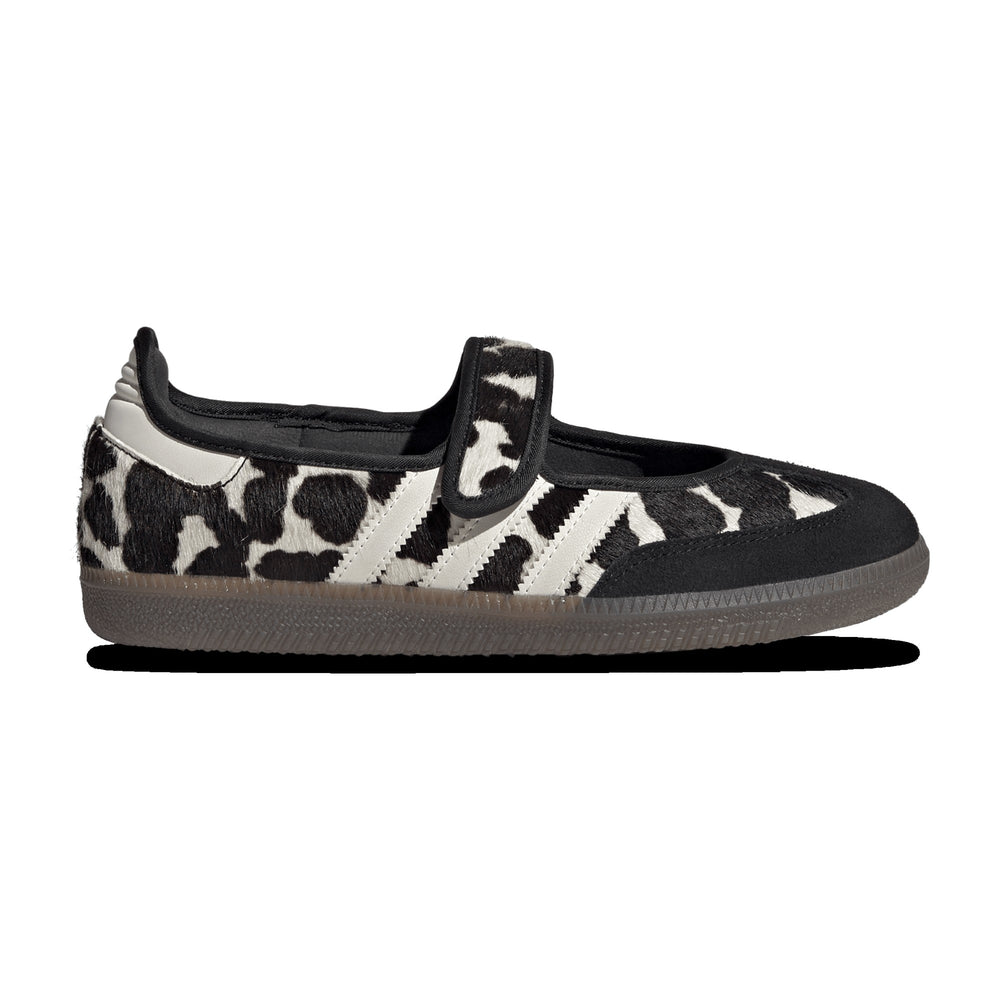 adidas Samba Jane Cow Print Core Black/Off White Women's Sneakers HQ9483
