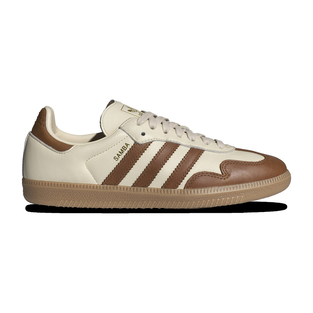 adidas Samba OG Wonder White/Dusky Bronze/Gold Metallic Women's Sneakers KJ0996