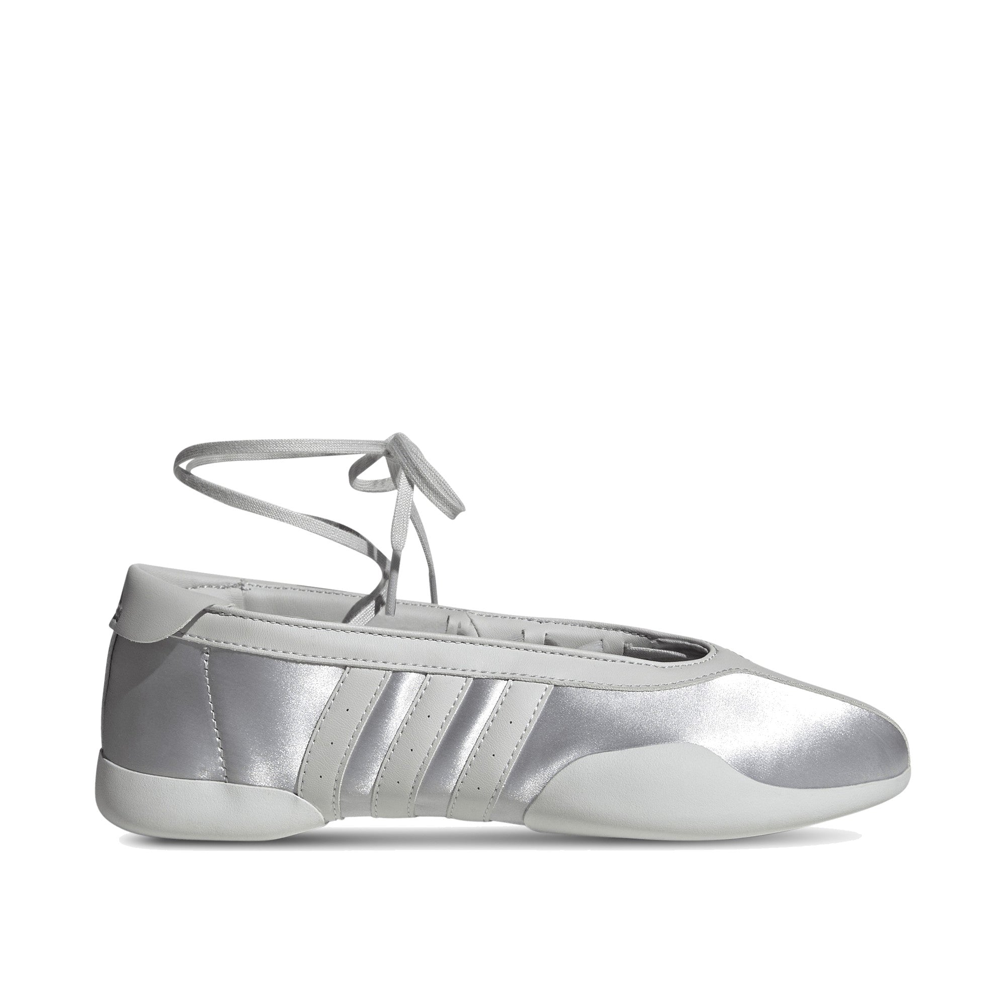 Adidas Taekwondo Mei Ballet Women Silver Metallic Grey One — Adidas official lateral (toe-right)