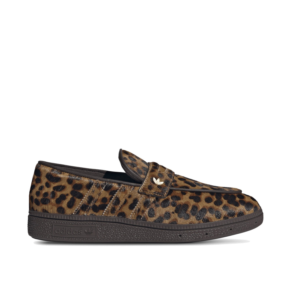 adidas Handball Spezial Loafer Leopard Print Dark Brown Women's Sneakers KJ2526