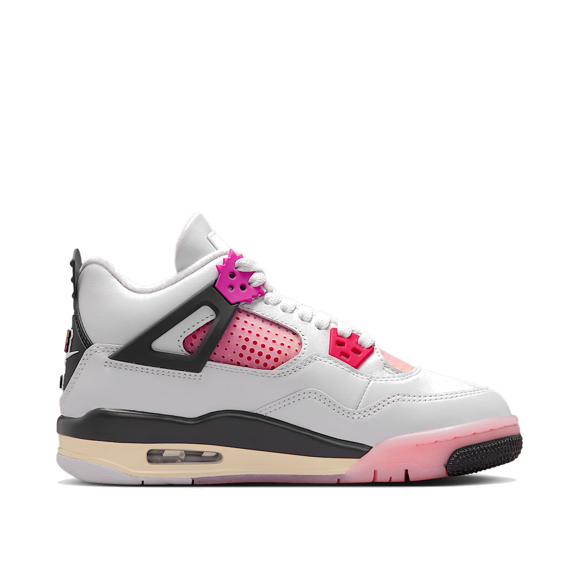 Air Jordan 4 Retro GS Comic — Nike C official lateral (toe-right)