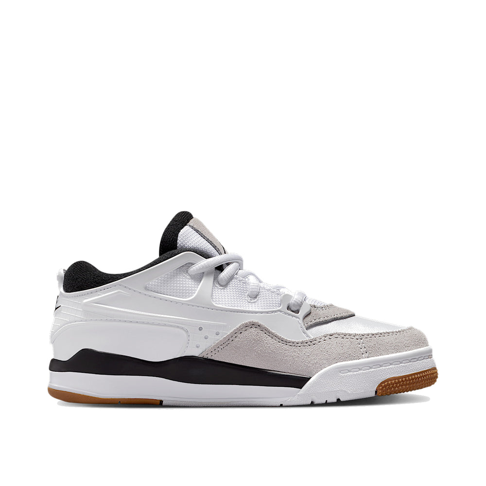 Jordan 4 RM White Black Neutral Grey Little Kids' PS Sneakers FQ7936-110