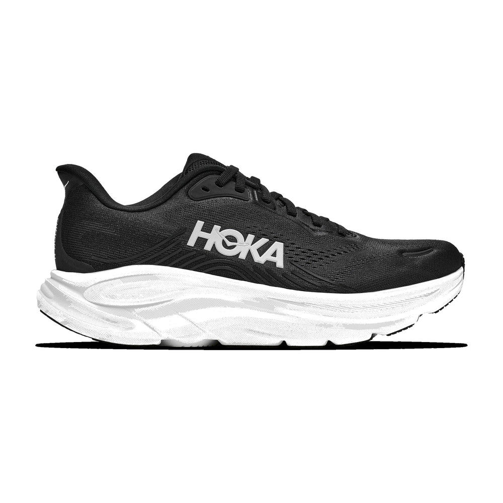 Clifton 11 / Black White Wide (Men's)