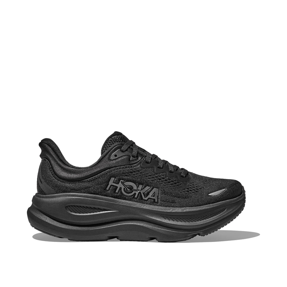Hoka Bondi 9 All Black Men's Running Shoes 1162011-BBLC