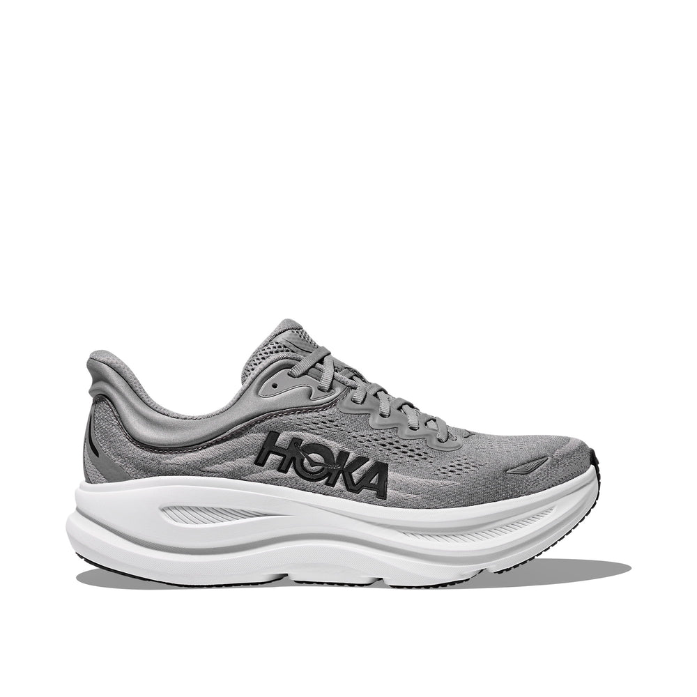 Hoka Bondi 9 Galactic Grey Stellar Grey Men's Running Shoes 1162011-GCTC