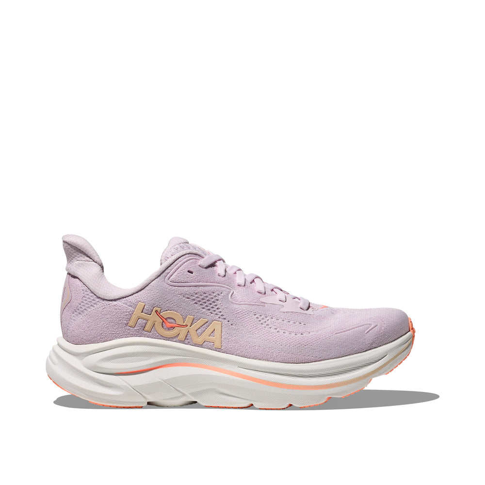 Hoka Clifton 10 Lilac Cream Tangerine Glow Women's Running Shoes 1162031-LRMT