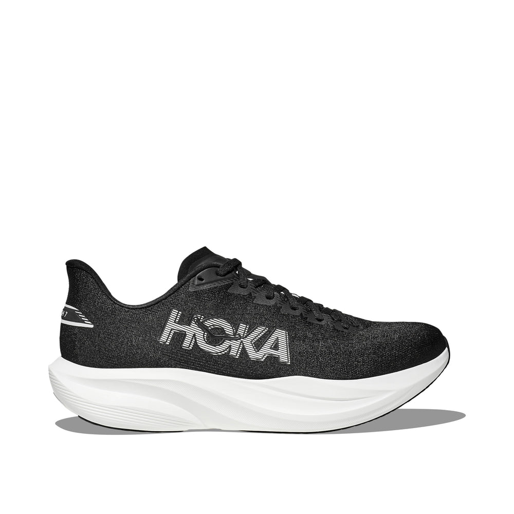 Hoka Mach 7 Black White Men's Running Shoes 1171904-BWHT