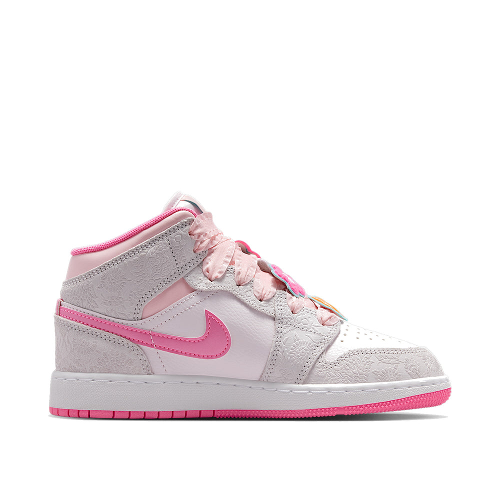 Jordan 1 Mid ALT SE Spring Flowers Big Kids' GS Sneakers II0592-001