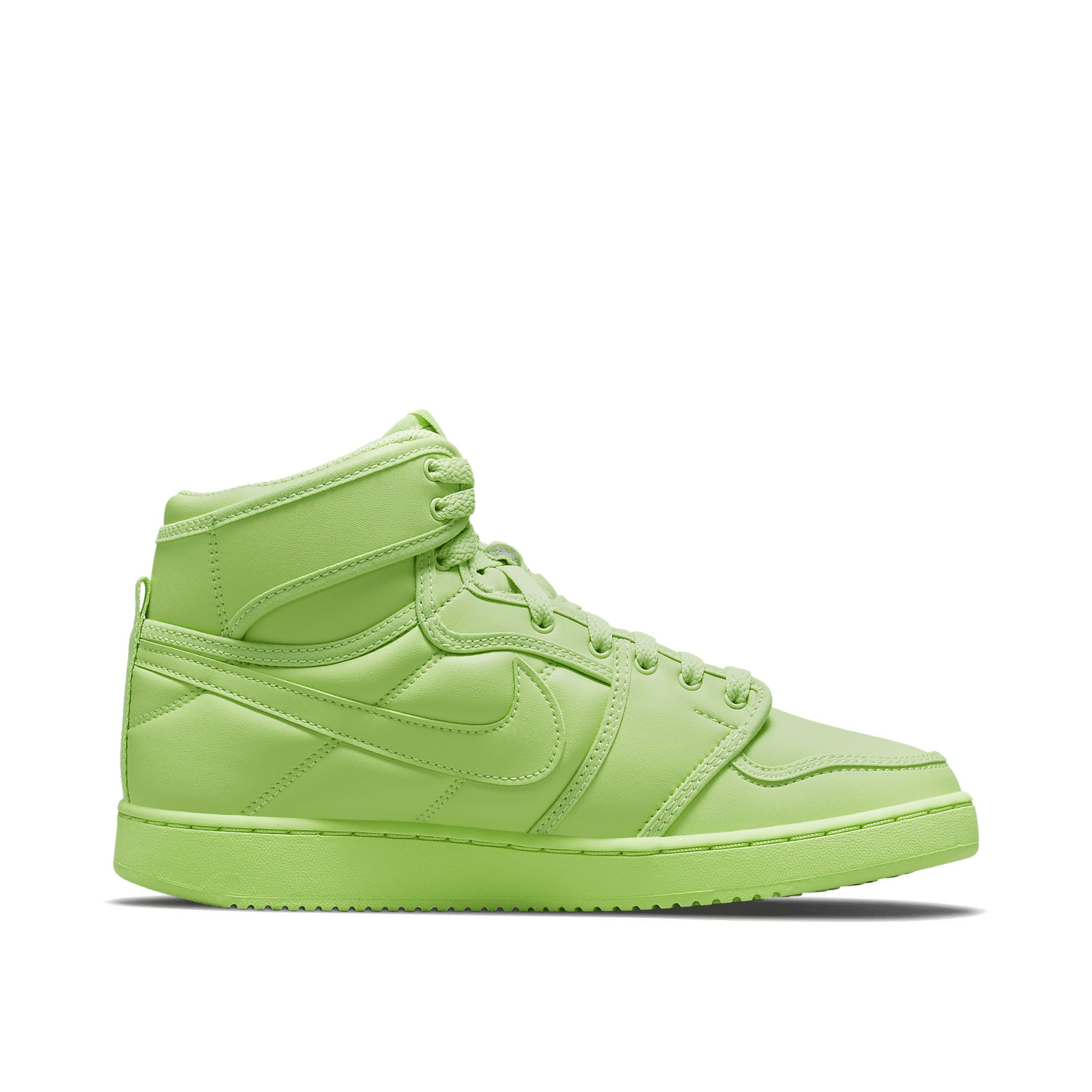 Jordan 1 Retro AJKO Billie Eilish Ghost Green (Women's) — Nike C official lateral (toe-right)