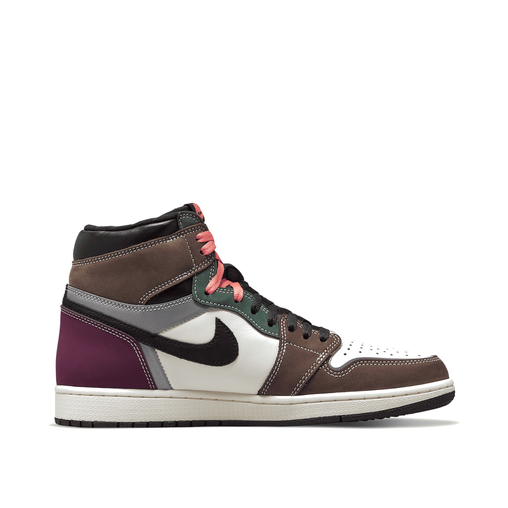 Jordan 1 Retro High OG Hand Crafted — Nike C official lateral (toe-right)