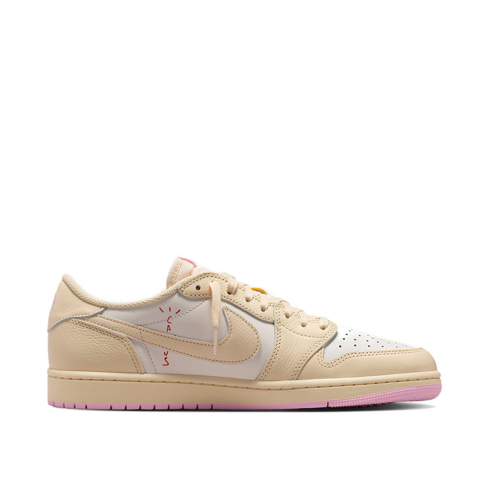 Jordan 1 Retro Low OG SP Travis Scott Shy Pink Men's Sneakers IQ7604-100