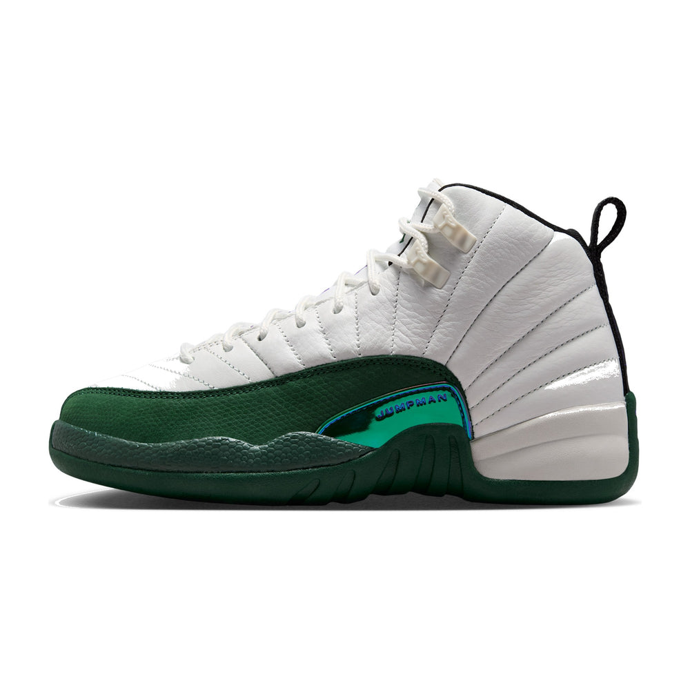 Jordan 12 Retro Bucks Big Kids' GS Sneakers 153265-103