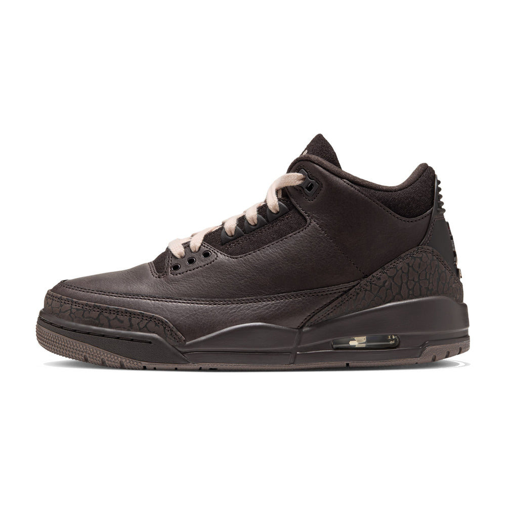 Jordan 3 Retro Velvet Brown/Pearl White Women's Sneakers CK9246-200