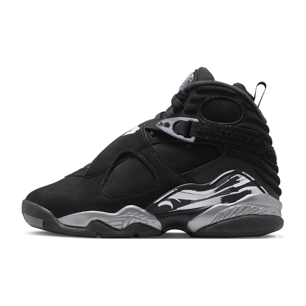 Jordan 8 Retro Chrome Big Kids' GS Sneakers 305368-007