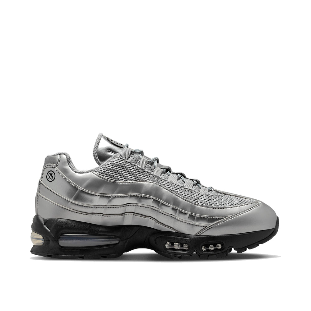 Nike Air Max 95 SE Total 90 Metallic Silver Men's Sneakers IB6830-002