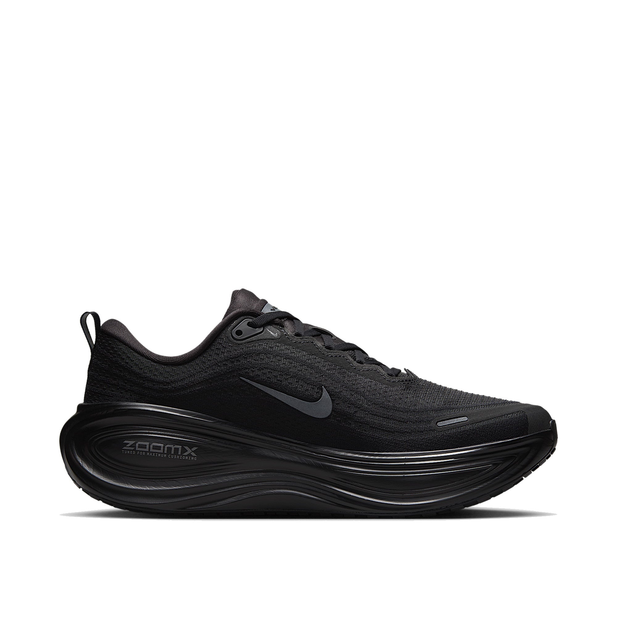 Nike Vomero Plus Men Triple Black — Nike C official lateral (toe-right)