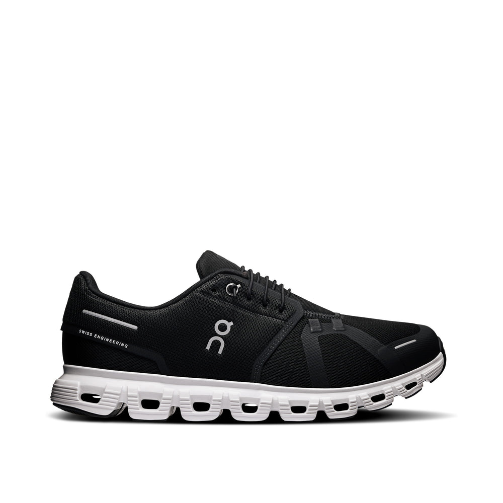 On Cloud 6 Black/White Men's Running Shoes 3MF10070299