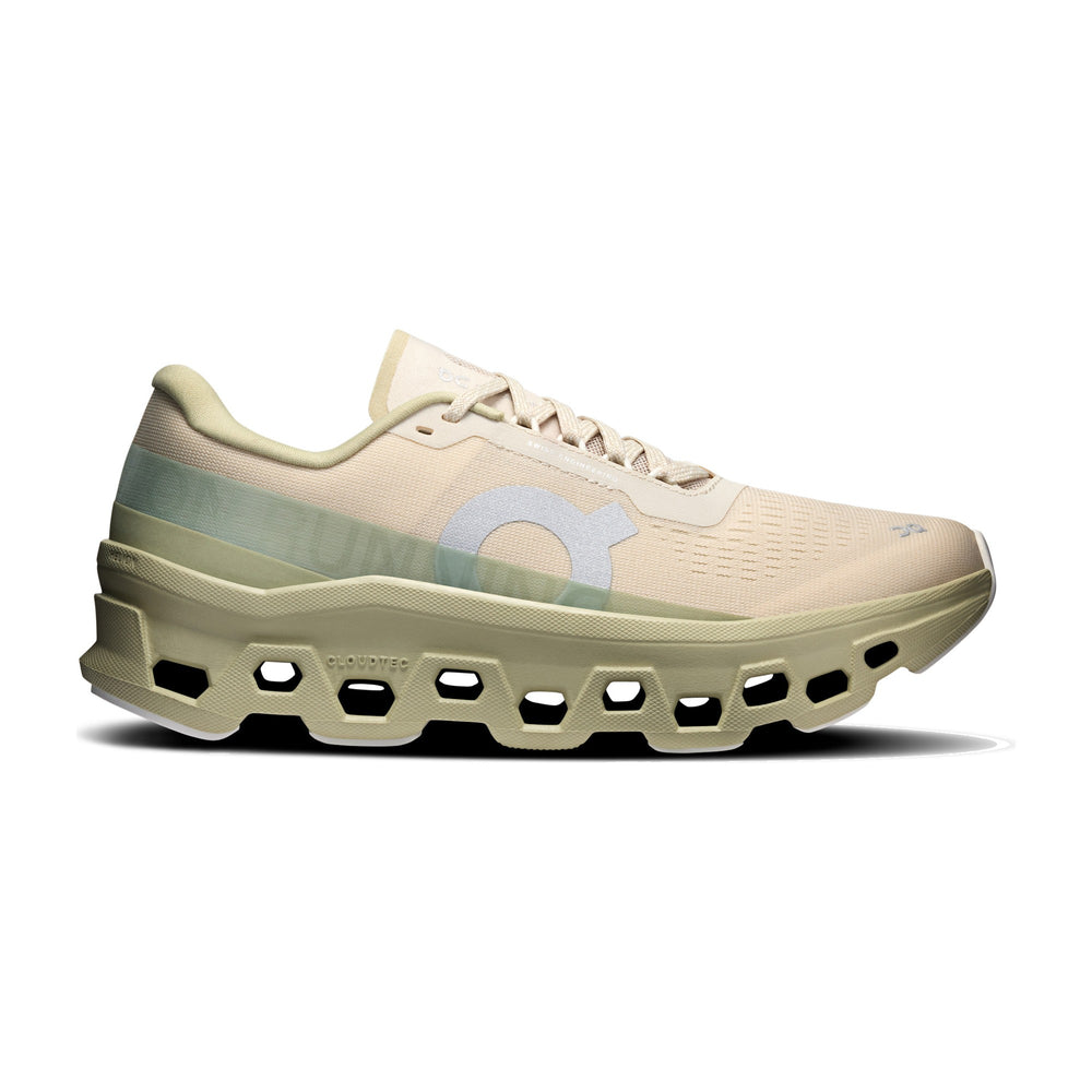On Cloudmonster 1 Grain/Haze Women's Running Shoes 3WF30485354