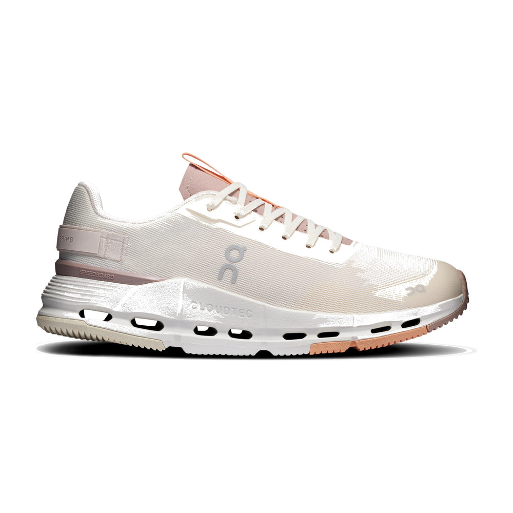 On Cloudnova Form 2 Oyster/Ivory Women's Sneakers 3WE30175116