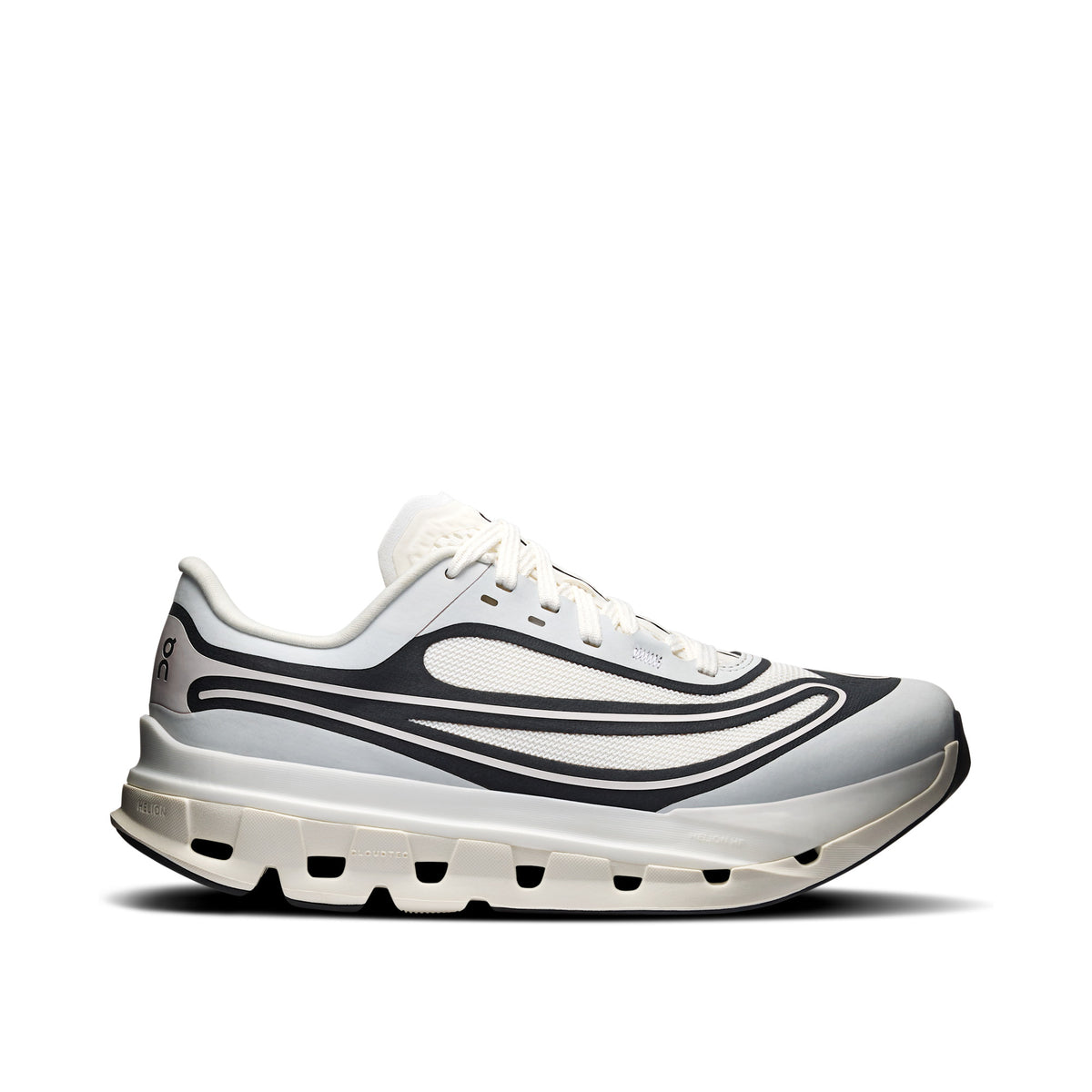 On Cloudflow 5 AD Ivory Black Women's Running Shoes 3WF30440791