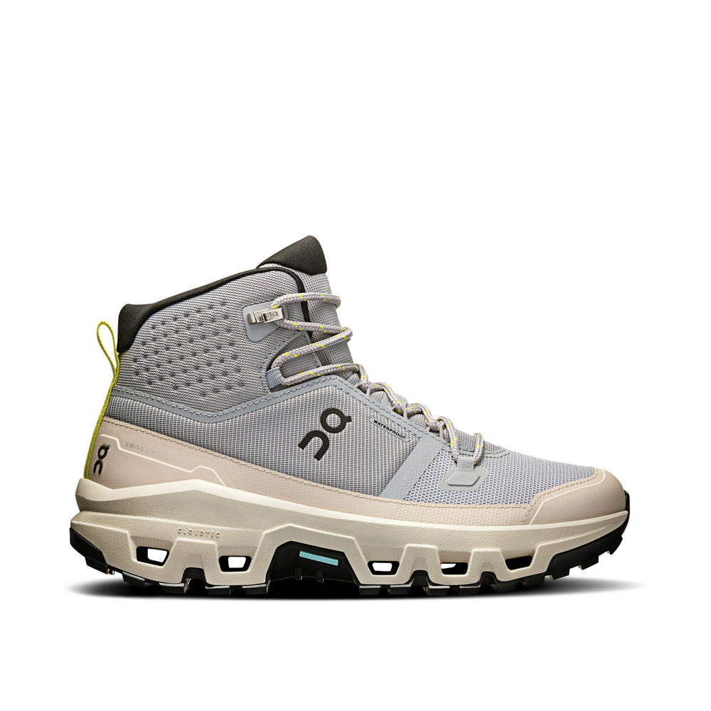 On Women's Cloudrock Mid Waterproof Alloy Ice 3WF10133317