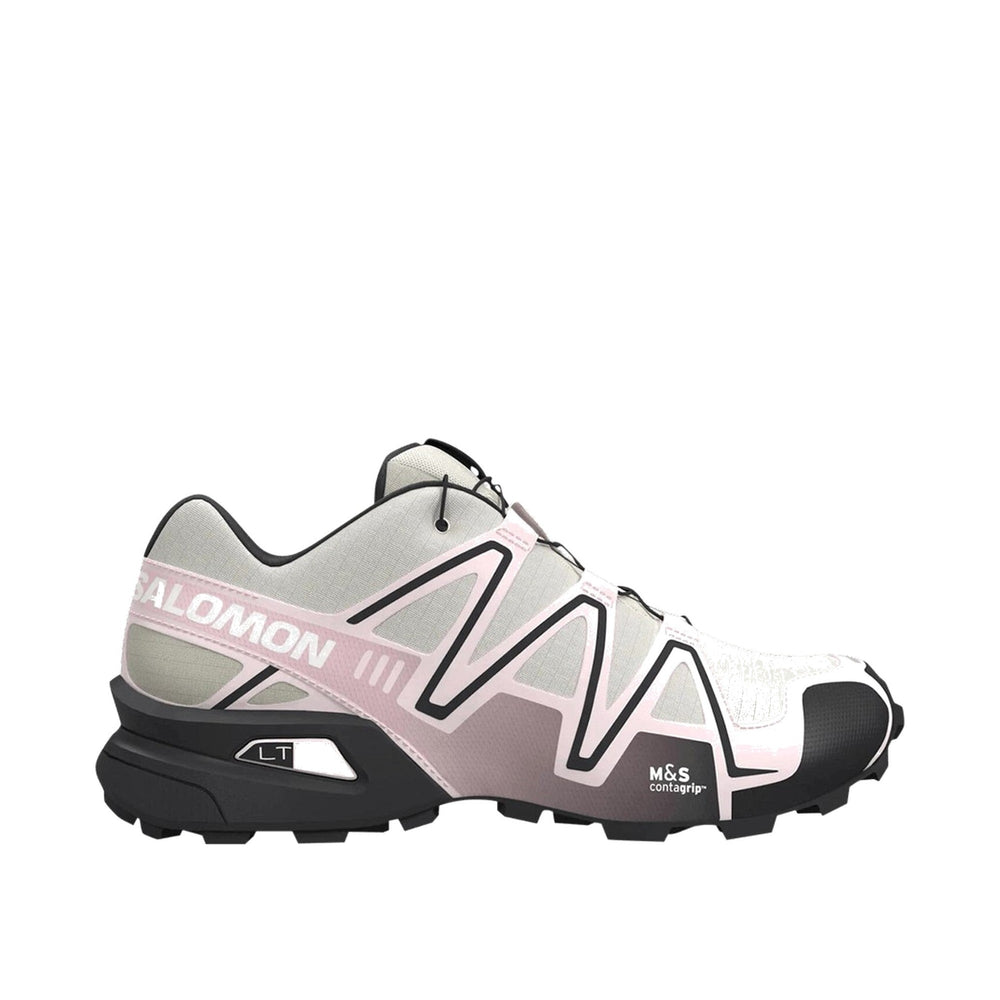 Salomon Men's Speedcross 3 Vanilla Ice Icy Pink Black L49147700