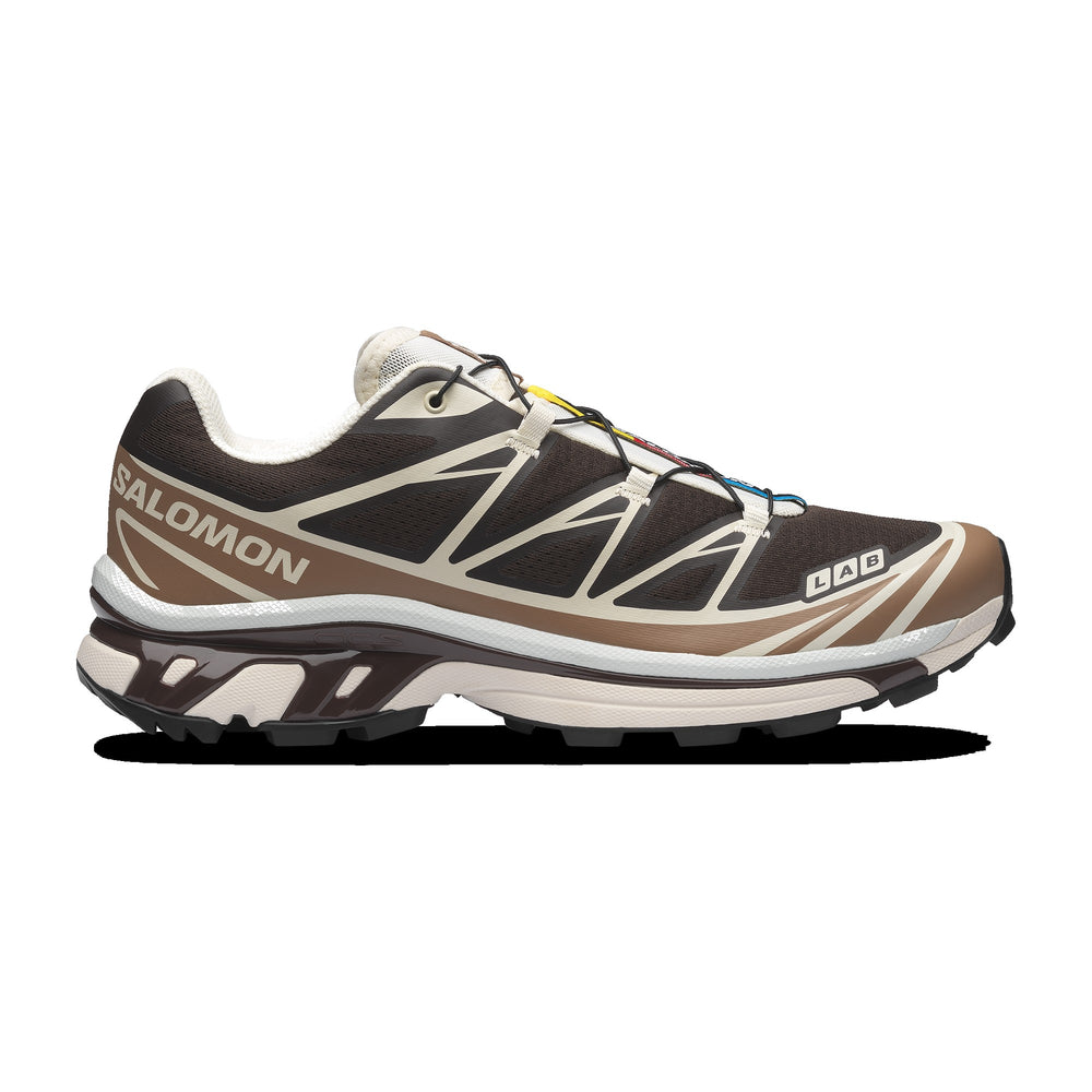 Salomon XT-6 Black Coffee/Burro/Bitter Chocolate Unisex Sneakers L49306600