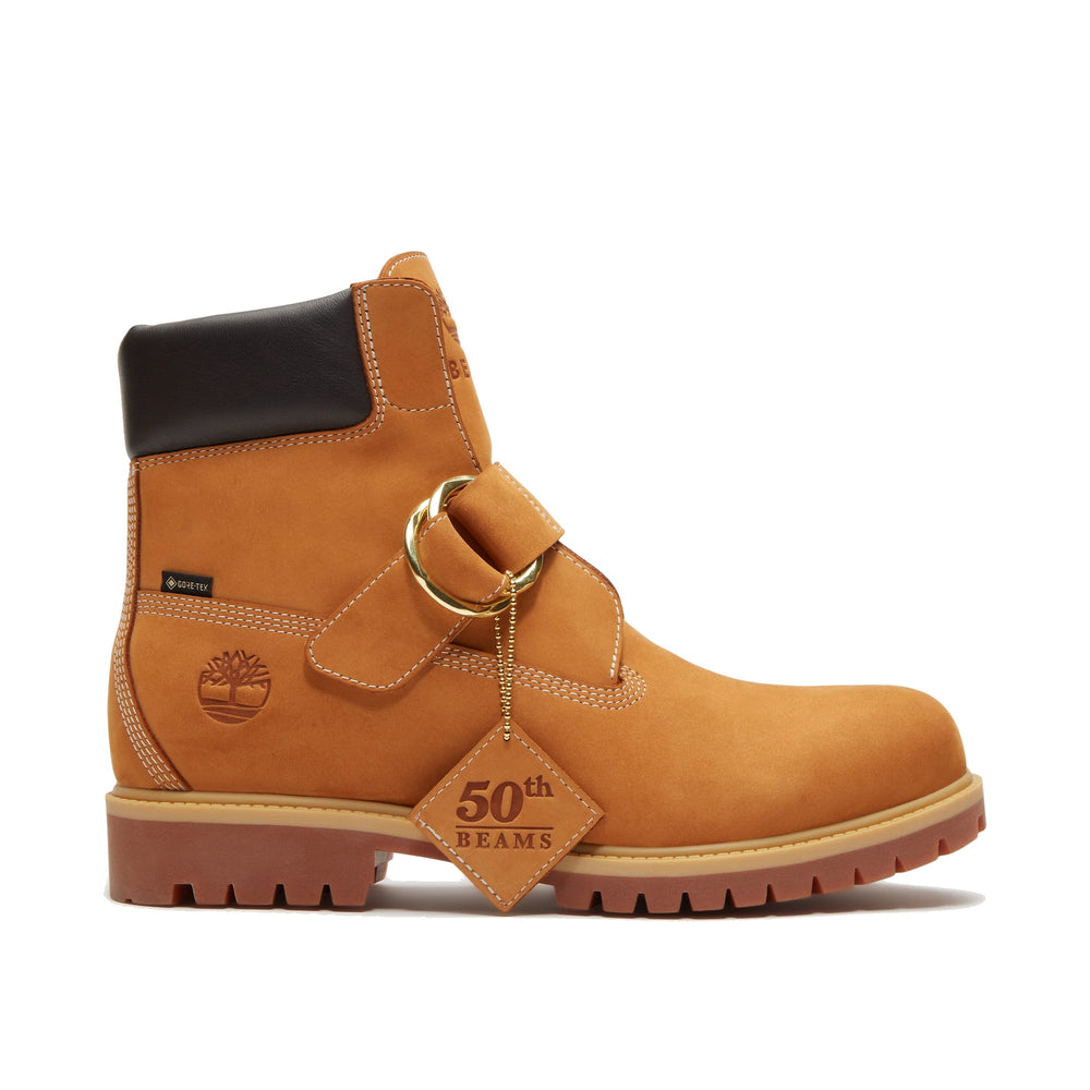 Timberland x BEAMS 6in Heritage Mid Buckle GTX Boot Wheat Nubuck TB0A5NGS EYJ