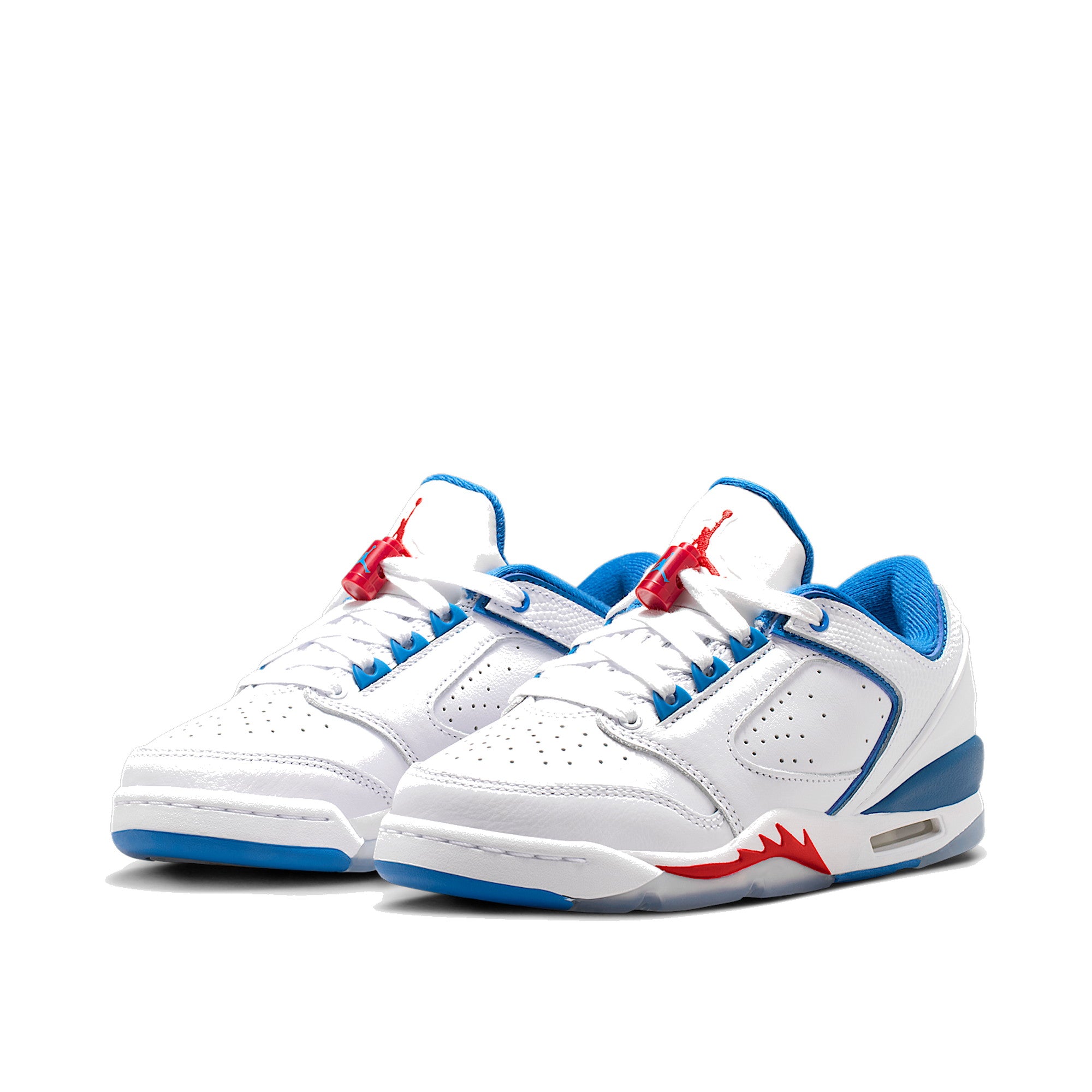 Air Jordan Sixty Plus Low GS White True Blue — Nike E pair (never first)
