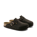 Birkenstock Boston Soft Footbed Mocca Clog Sandals 0660461