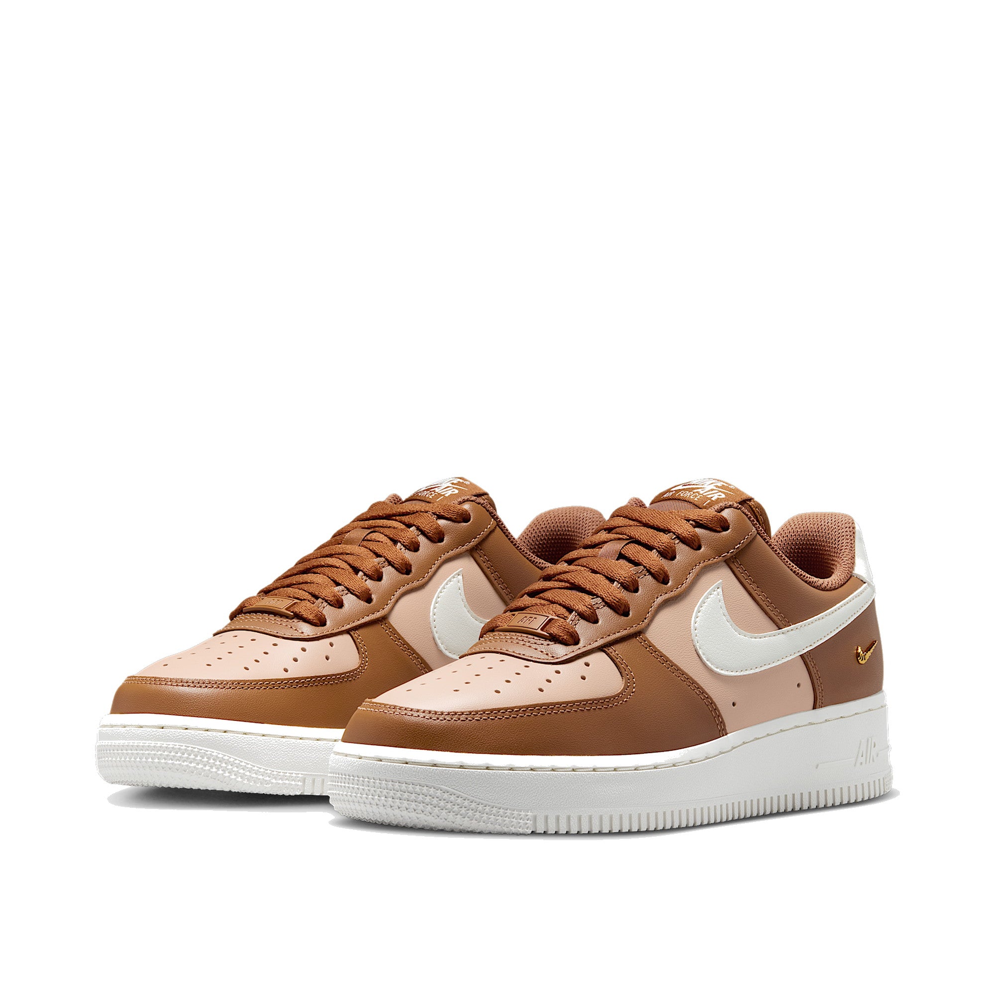 Nike Air Force 1 '07 Women Light British Tan Hemp — Nike E pair (never first)