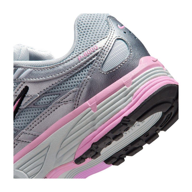 Nike P-6000 Pure Platinum/Metallic Silver/Black/Pink Women's Sneakers BV1021-020