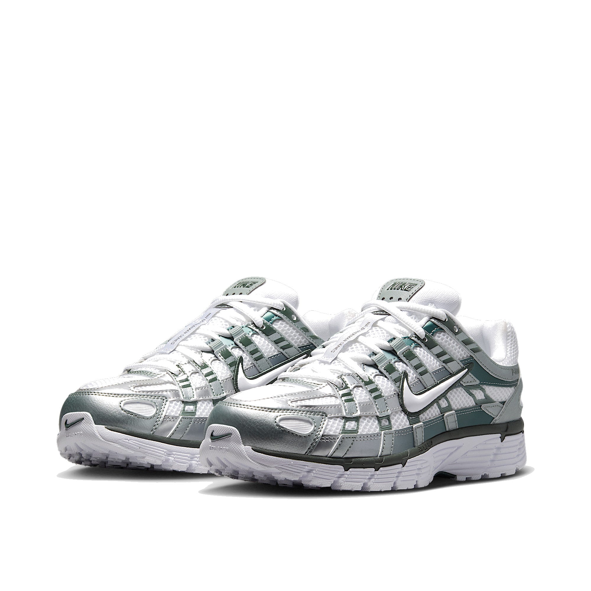 Nike P-6000 Women White Mica Green — Nike E pair (never first)