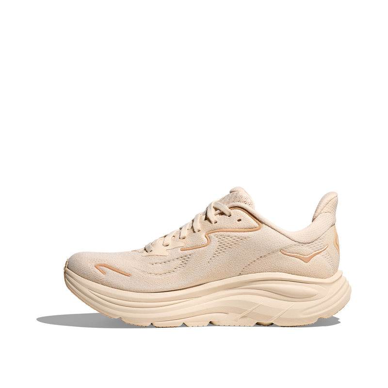 Hoka Clifton 10 Vanilla Birch Wide Women's Running Shoes 1162050-VCH