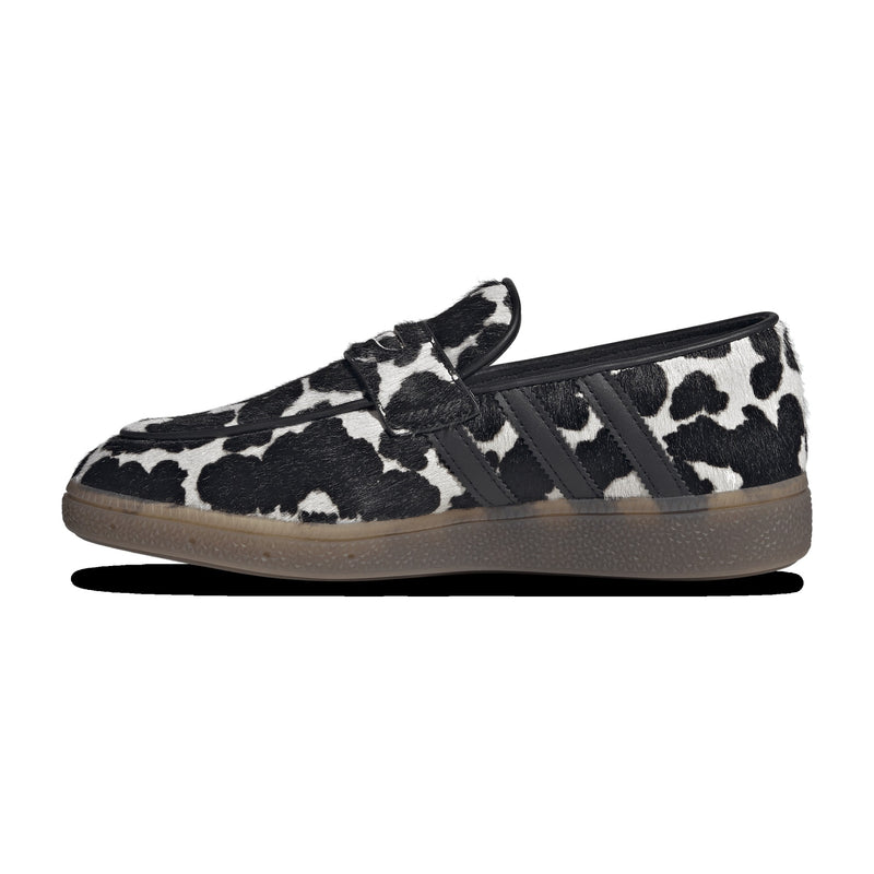 adidas Handball Spezial Loafer Cow Print Black/Gold Women's Loafers KK0921