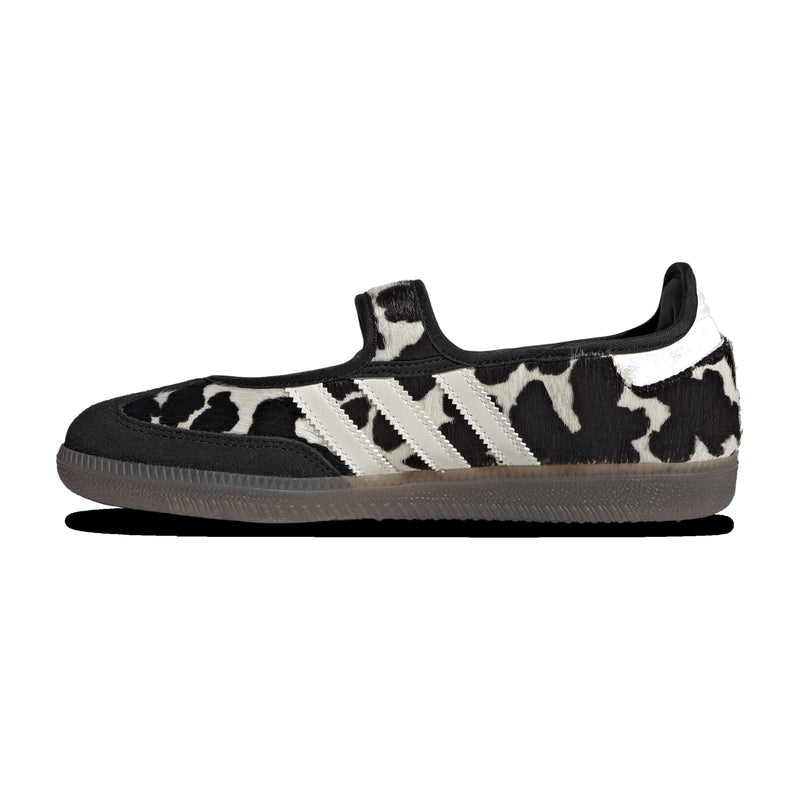 adidas Samba Jane Cow Print Core Black/Off White Women's Sneakers HQ9483