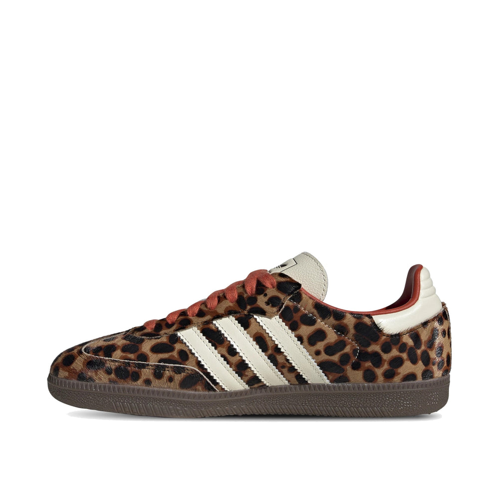 adidas Samba OG Preloved Red Leopard Women's Sneakers JI2734