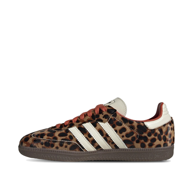 adidas Samba OG Preloved Red Leopard Women's Sneakers JI2734