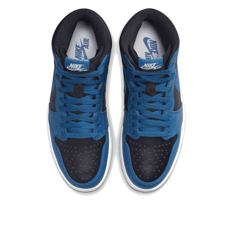Jordan 1 High OG Dark Marina Blue Men's Sneakers 555088-404