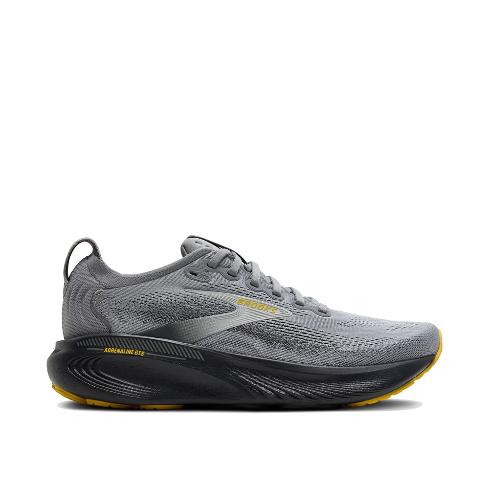Brooks Adrenaline GTS 25 Primer Grey Ebony Jasmin Wide Men's 110454-2E-044