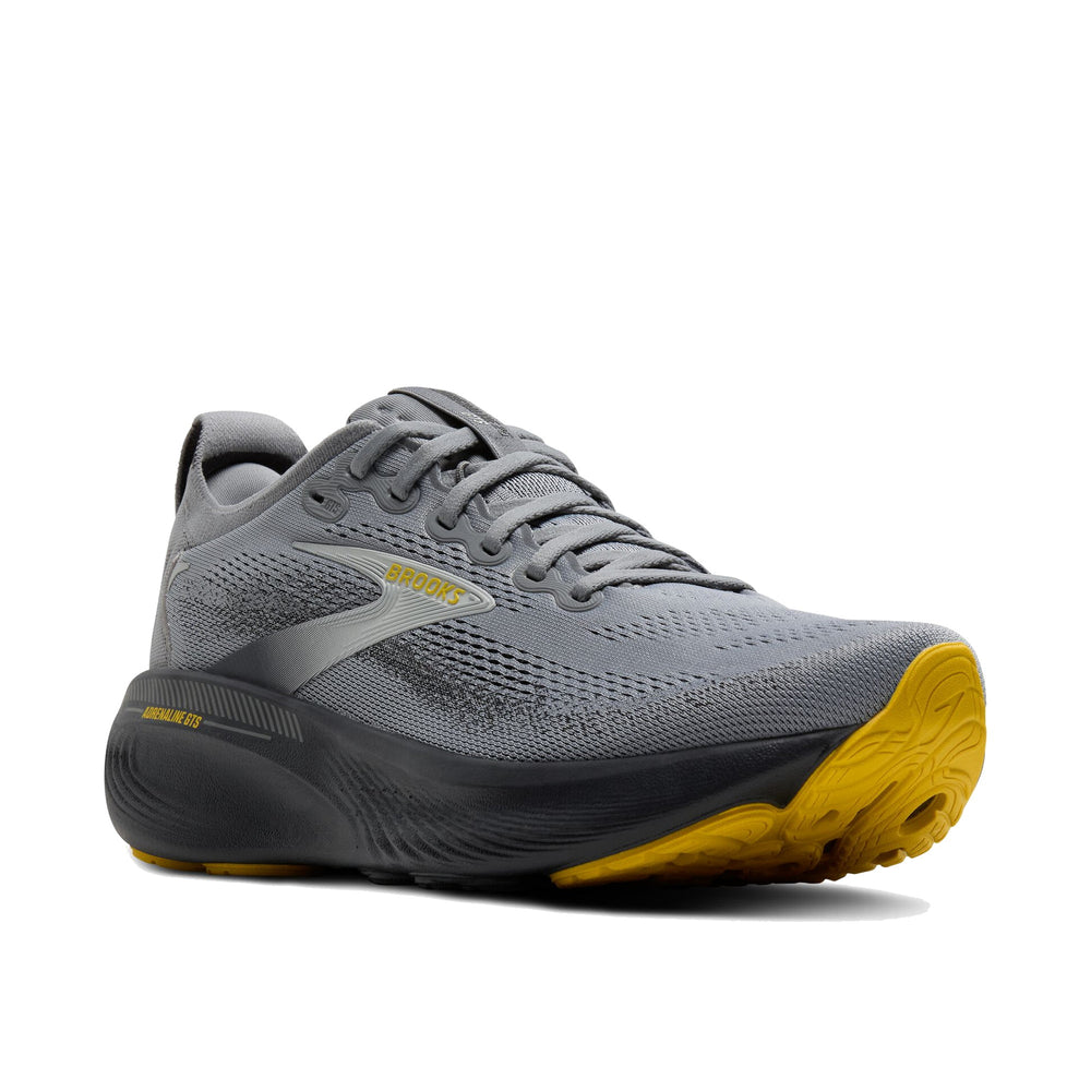 Brooks Adrenaline GTS 25 Primer Grey Ebony Jasmin Wide Men's 110454-2E-044